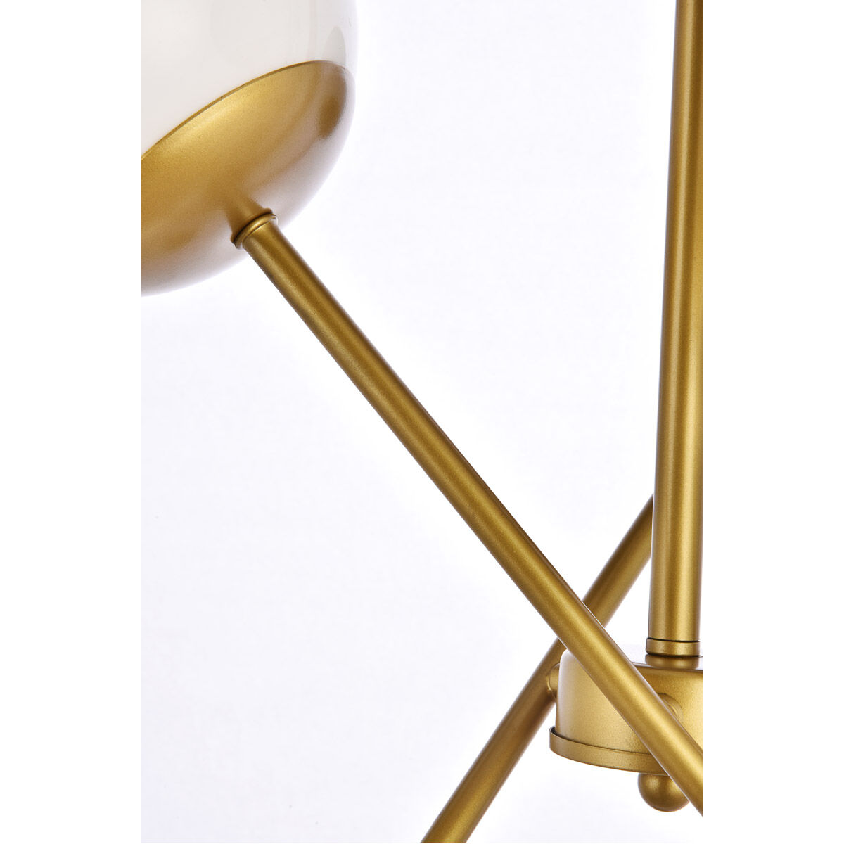 Axl 6 Light 24 inch Brass Pendant Ceiling Light