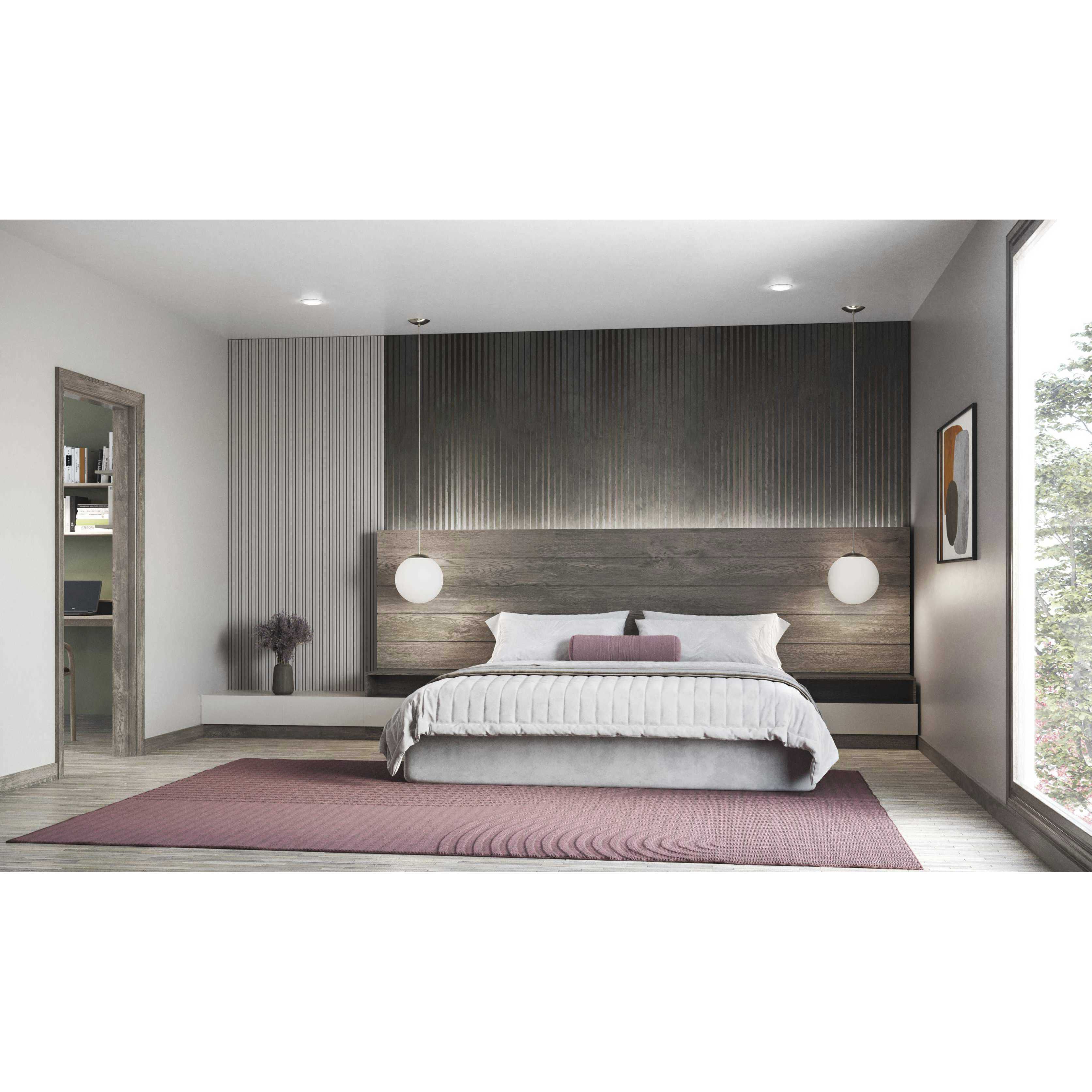 Atwell 1 Light 12 inch Brushed Nickel Pendant Ceiling Light, Large