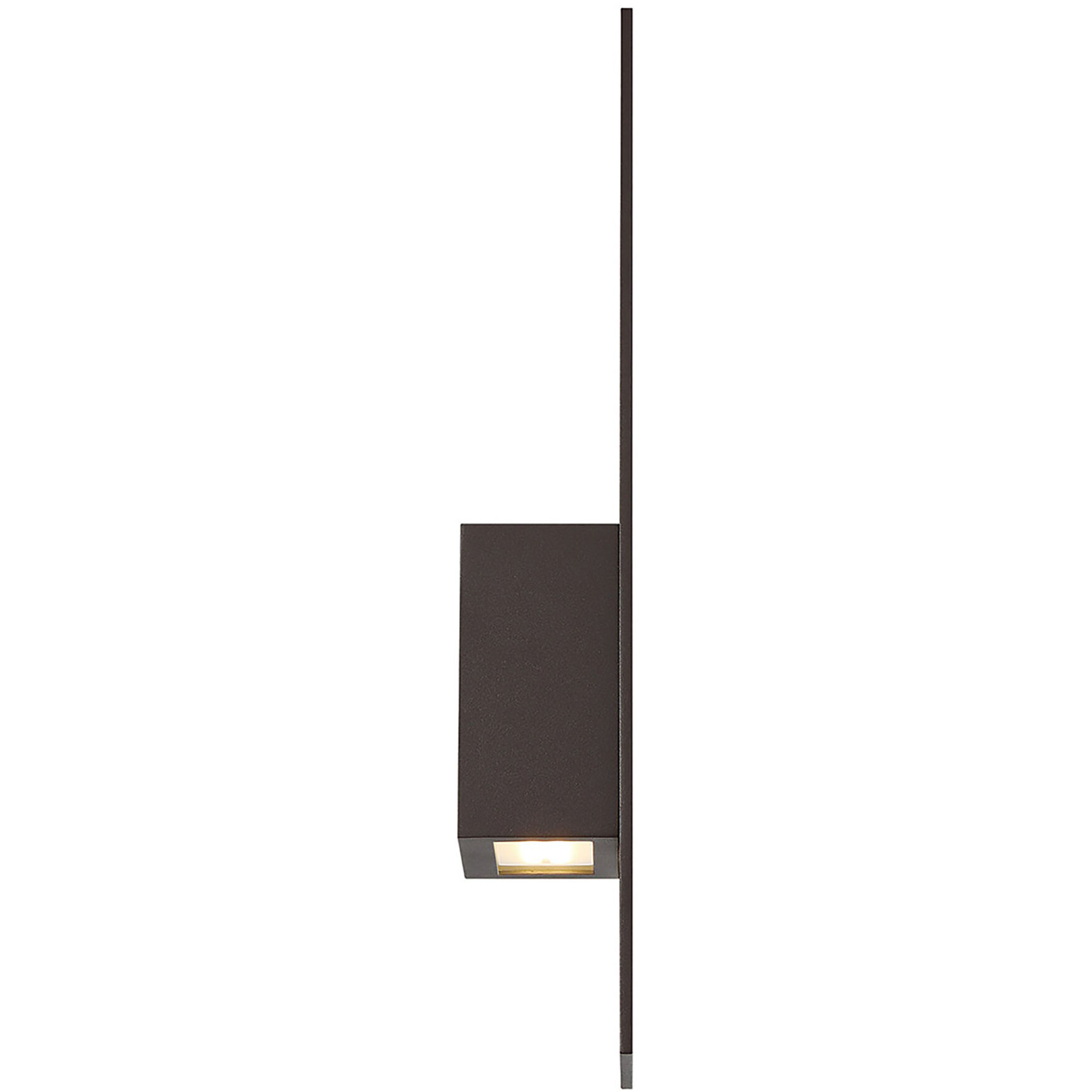 Icon LED 20 inch Bronze Outdoor Wall Light, dweLED