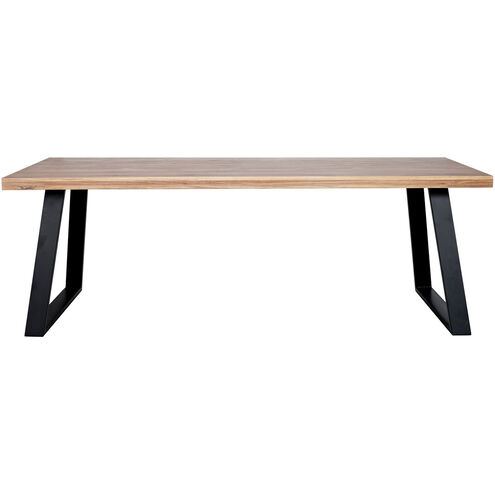 Mila 86.5 X 37.5 inch Natural Dining Table