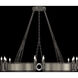 Mirage 12 Light 49.75 inch Black Chandelier Ceiling Light