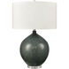 Gardner 28 inch 150.00 watt Green Glazed Table Lamp Portable Light