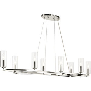 Harpin 8 Light 16.25 inch Island Light