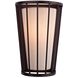 Pacifica 1 Light 8 inch Bronze Wall Sconce Wall Light