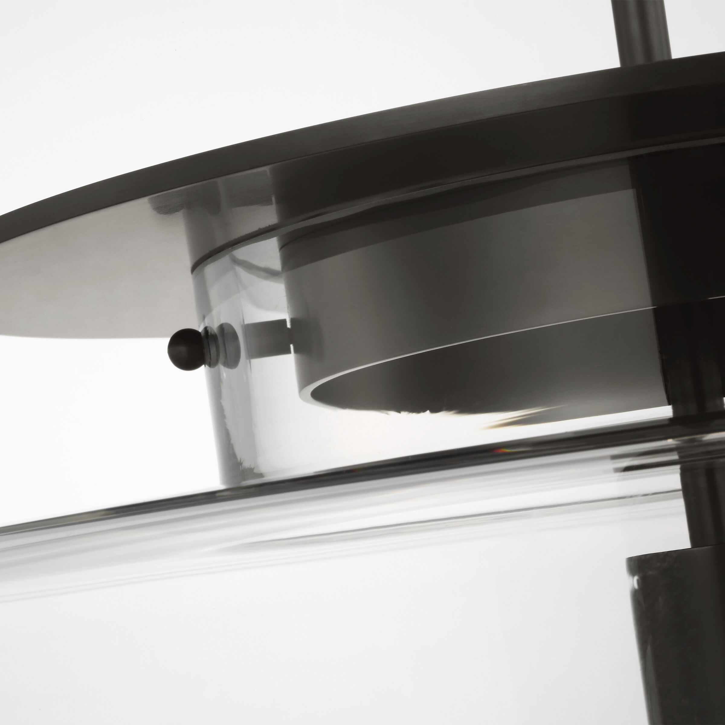 Ray Booth Elias LED 20 inch Bronze Pendant Ceiling Light