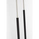 Anne-Marie Barton Armise LED 11 inch Matte Carbon Pendant Ceiling Light