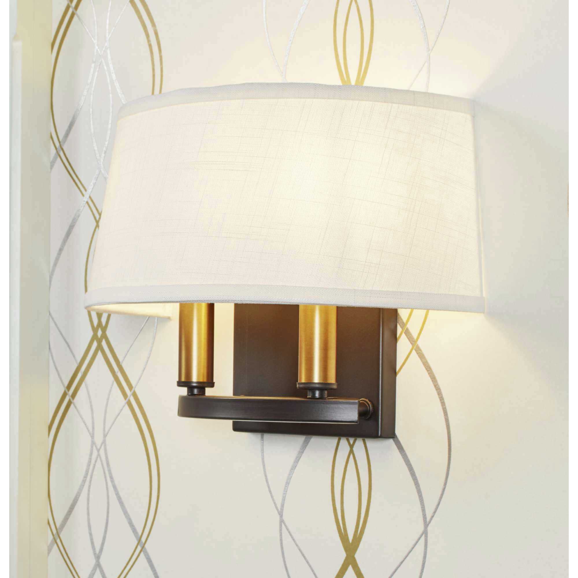 Cherish 2 Light 12 inch Antique Bronze Wall Sconce Wall Light