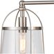 Merrick 3 Light 24 inch Satin Nickel Vanity Light Wall Light
