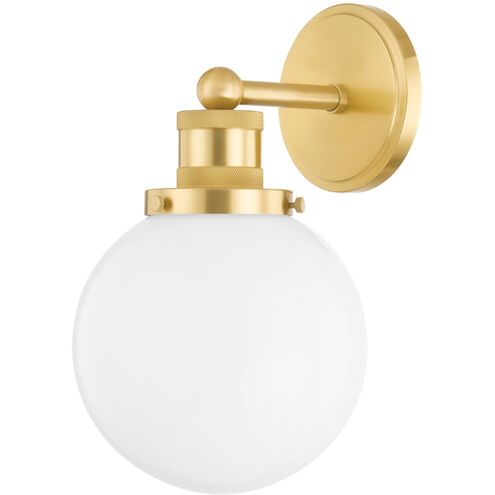 Beverly 1 Light 7.5 inch Aged Brass Wall Sconce Wall Light