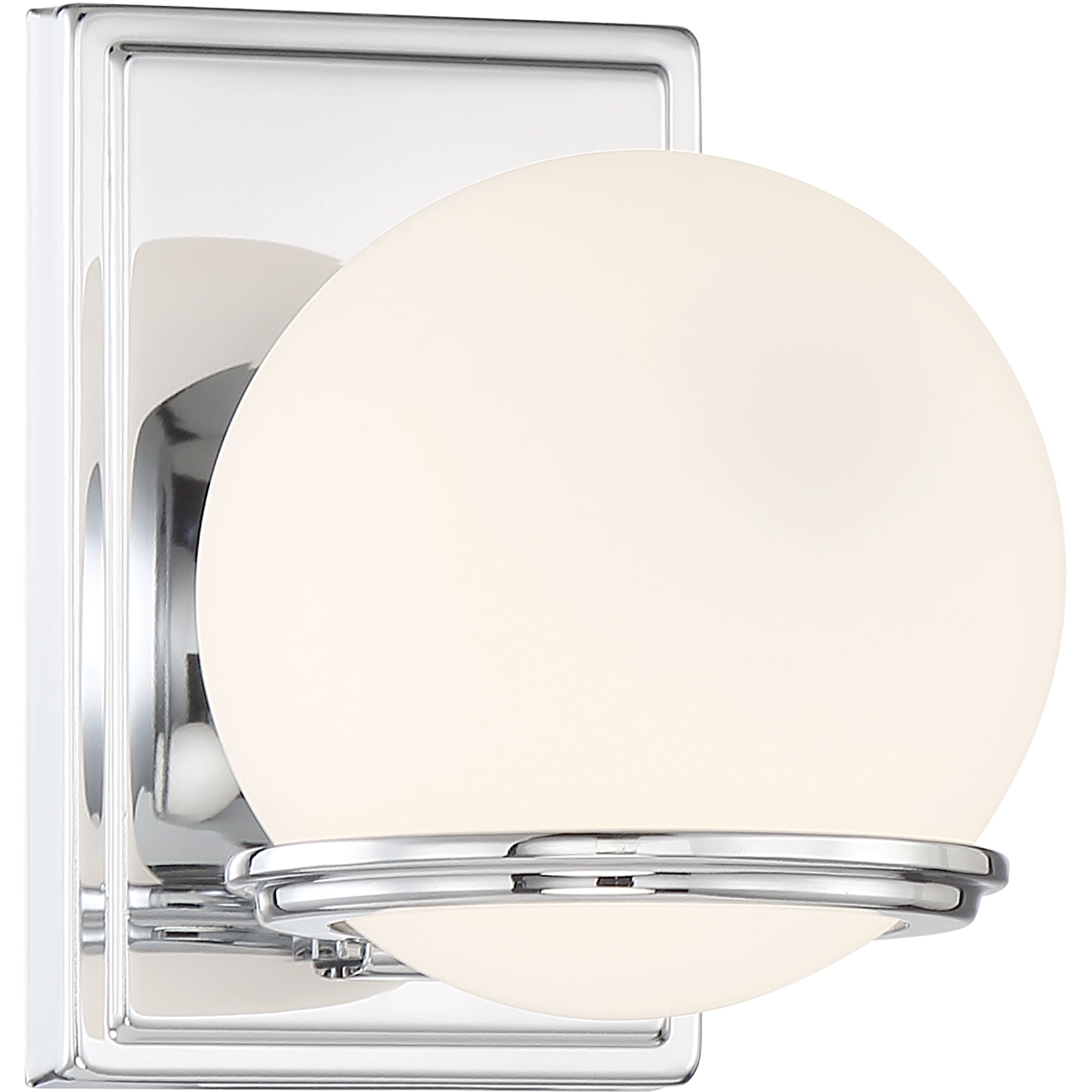 Hollywood Nights LED 5.75 inch Chrome Bath Light Wall Light