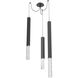 Axis XL LED 11 inch Matte Black Swag Multi-Pendant Ceiling Light