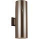 Outdoor Cylinders LED 18.25 inch Bronze Outdoor Wall Lantern