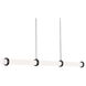 Miami LED 48 inch Black Linear Pendant Ceiling Light