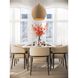 Keira 3 Light 20.5 inch Satin Brass Pendant Ceiling Light in Natural Rope