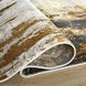 Artema 130 X 94 inch Gold Rug in 8 x 11