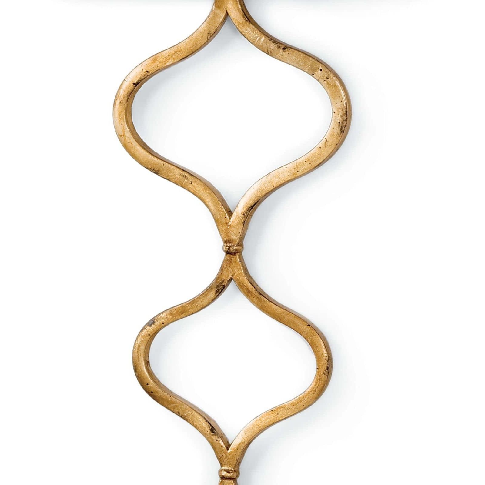Sinuous 1 Light 12 inch Gold Leaf Wall Sconce Wall Light