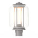 Fairwinds 1 Light 14.9 inch Coastal Burnished Steel Outdoor Post Light