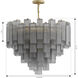Torvento 15 Light 32.75 inch Legacy Brass Pendant Ceiling Light