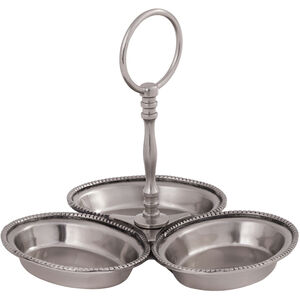 Three Bowl Pewter Stand