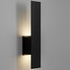 Reflex 2 Light 20 inch Black Outdoor Wall Sconce