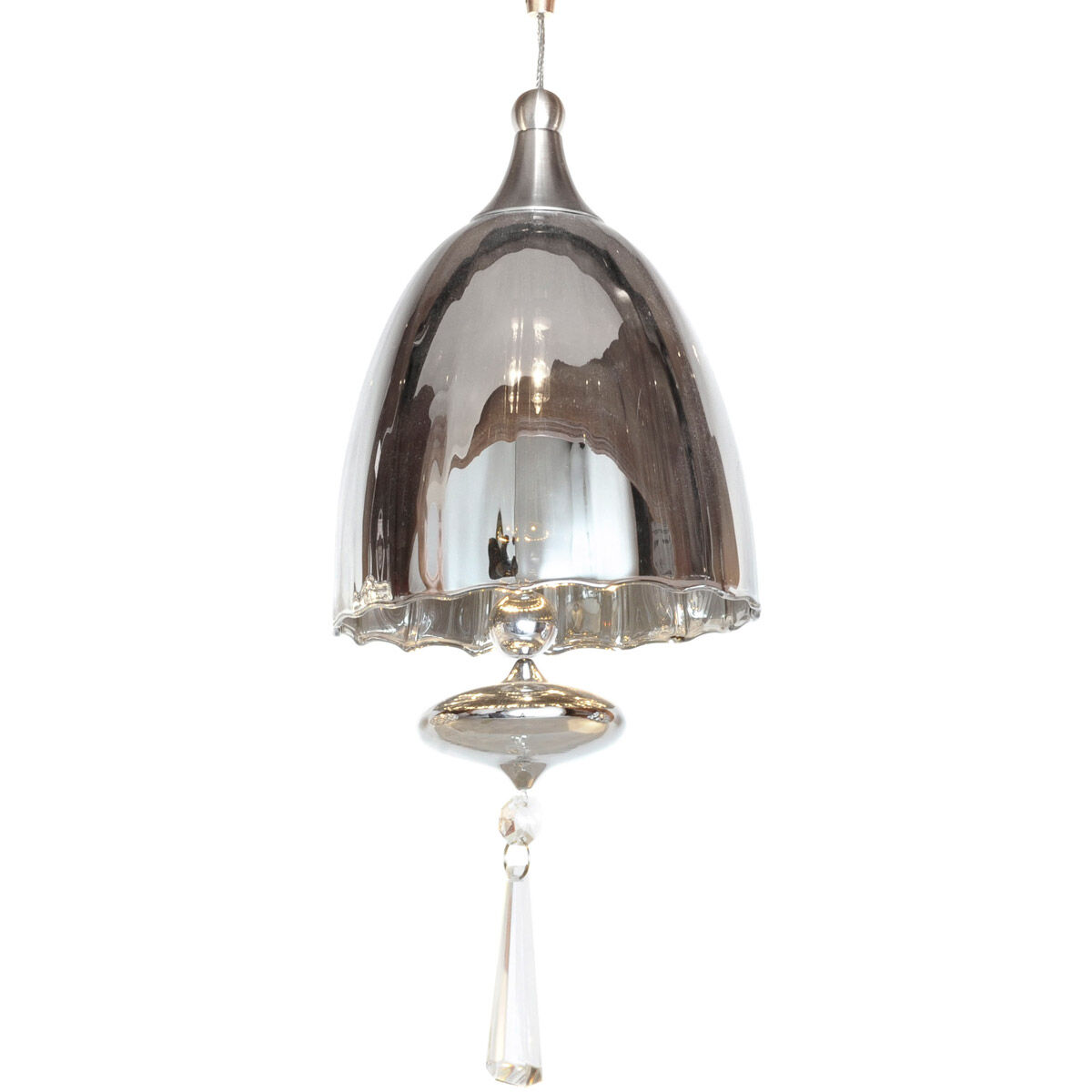 Chute 7 Light 15 inch Polished Chrome Pendant Ceiling Light
