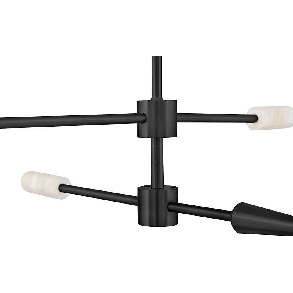 Maude 2 Light 32.25 inch Black Chandelier Ceiling Light