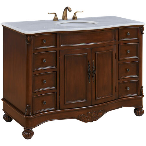 Windsor 48 X 35 inch Teak Vanity Set