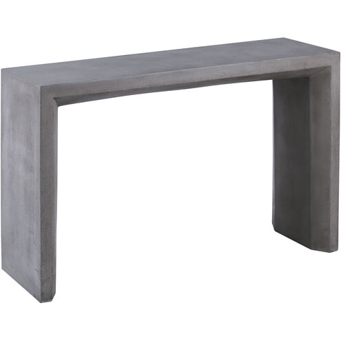 Chamfer 55 X 16 inch Polished Concrete Console Table