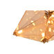 Canada 9 Light 15 inch Gold Chandelier Ceiling Light
