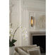 Ryden LED 5 inch Heritage Brass Indoor Wall Sconce Wall Light Bulbs included