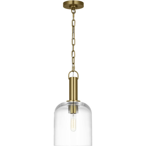 Thom Filicia Hartley 1 Light 8 inch Burnished Brass Pendant Ceiling Light