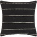 Ontario 20 inch Black Pillow Kit in 20 x 20, Square