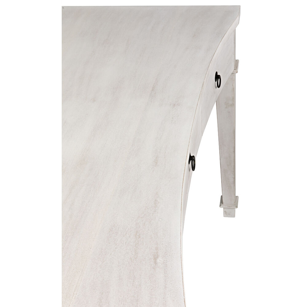 Curba 48 X 26 inch White Wash Desk