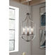 Lassiter 3 Light 17 inch Brushed Nickel Foyer Pendant Ceiling Light