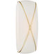 Champalimaud Fondant LED 11.25 inch Soft Brass Linear Bath Sconce Wall Light