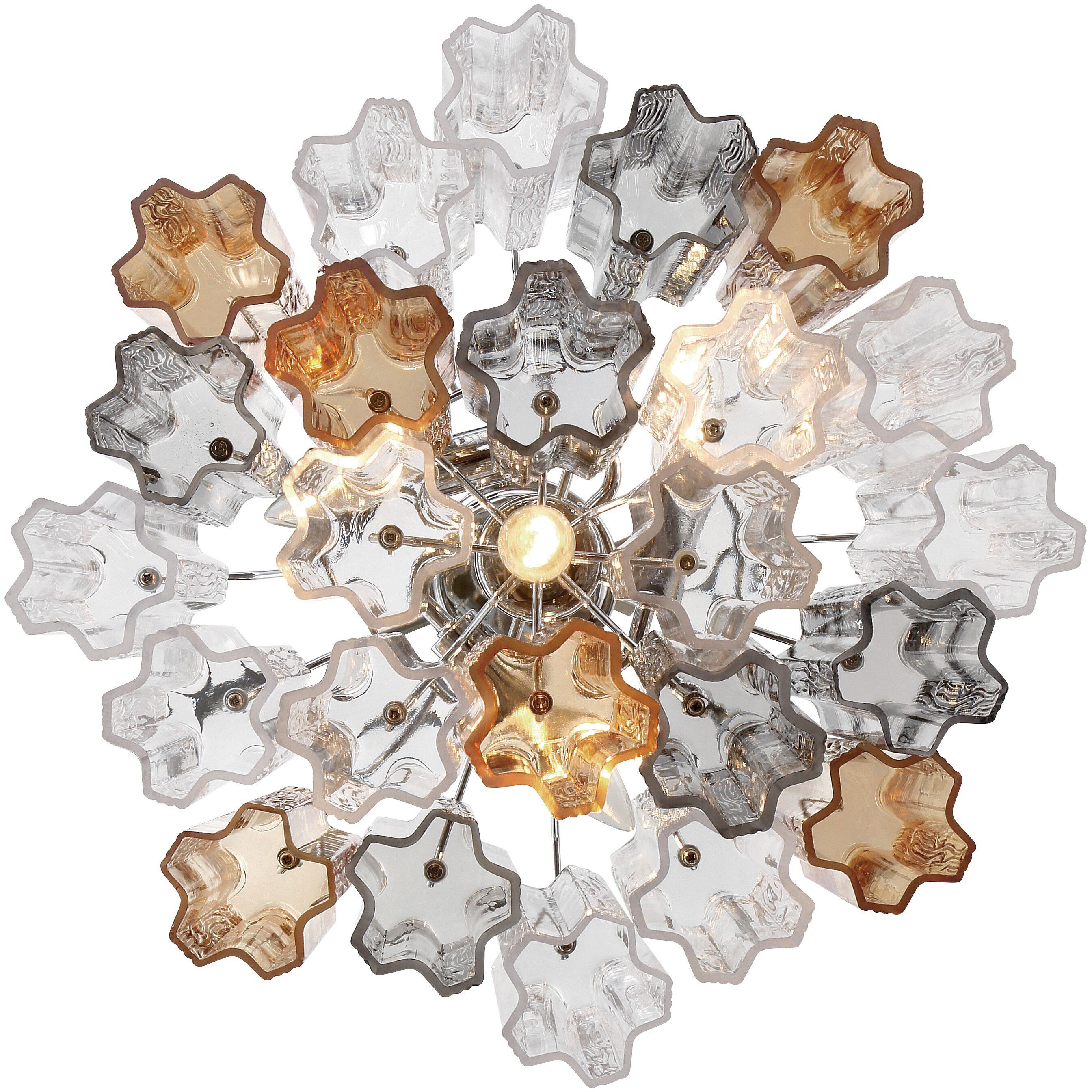 Addis 4 Light 17.75 inch Polished Chrome Mini Chandelier Ceiling Light in Autumn