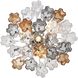 Addis 4 Light 17.75 inch Polished Chrome Mini Chandelier Ceiling Light in Autumn