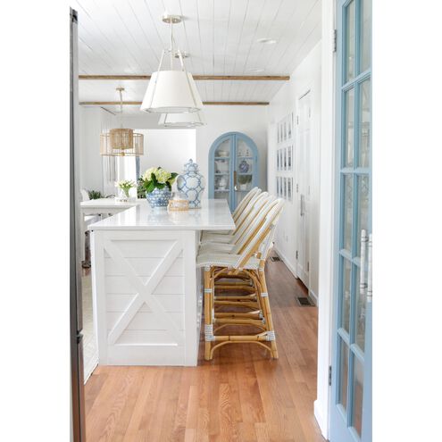 Fulton 3 Light 20 inch Polished Nickel Chandelier Ceiling Light