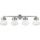 Vaughn 4 Light 31.5 inch Chrome Vanity Wall Light
