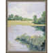 Earth and Sky Green and Gray and Neutral and White Canvas