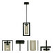 Theorem 1 Light 7 inch Mahogany Bronze Pendant Ceiling Light