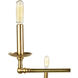 New Traditional 4 Light Brass Chandelier Ceiling Light