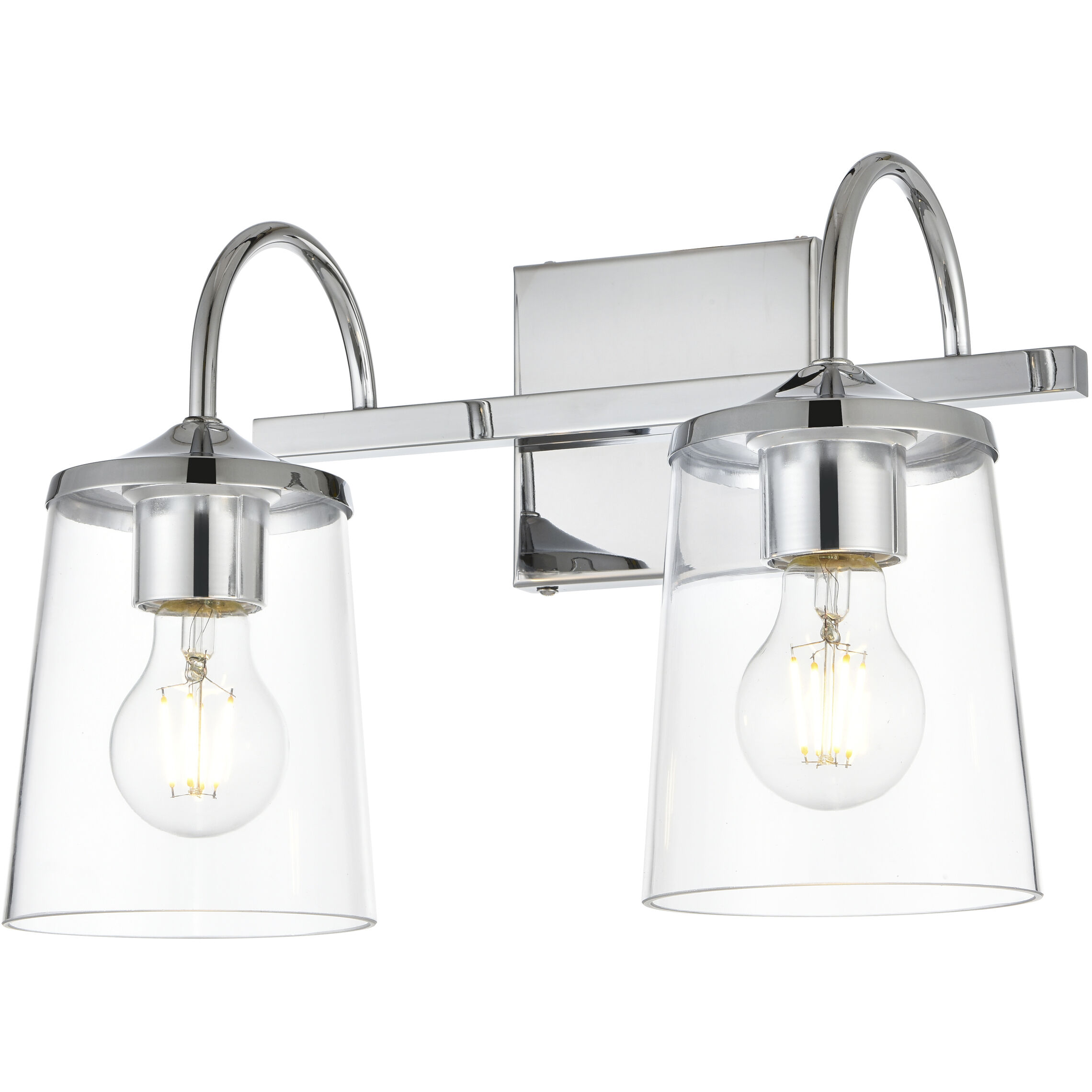 Avani 2 Light 14 inch Chrome Bath Sconce Wall Light