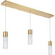 Constellation LED 36 inch Gold Pendant Ceiling Light