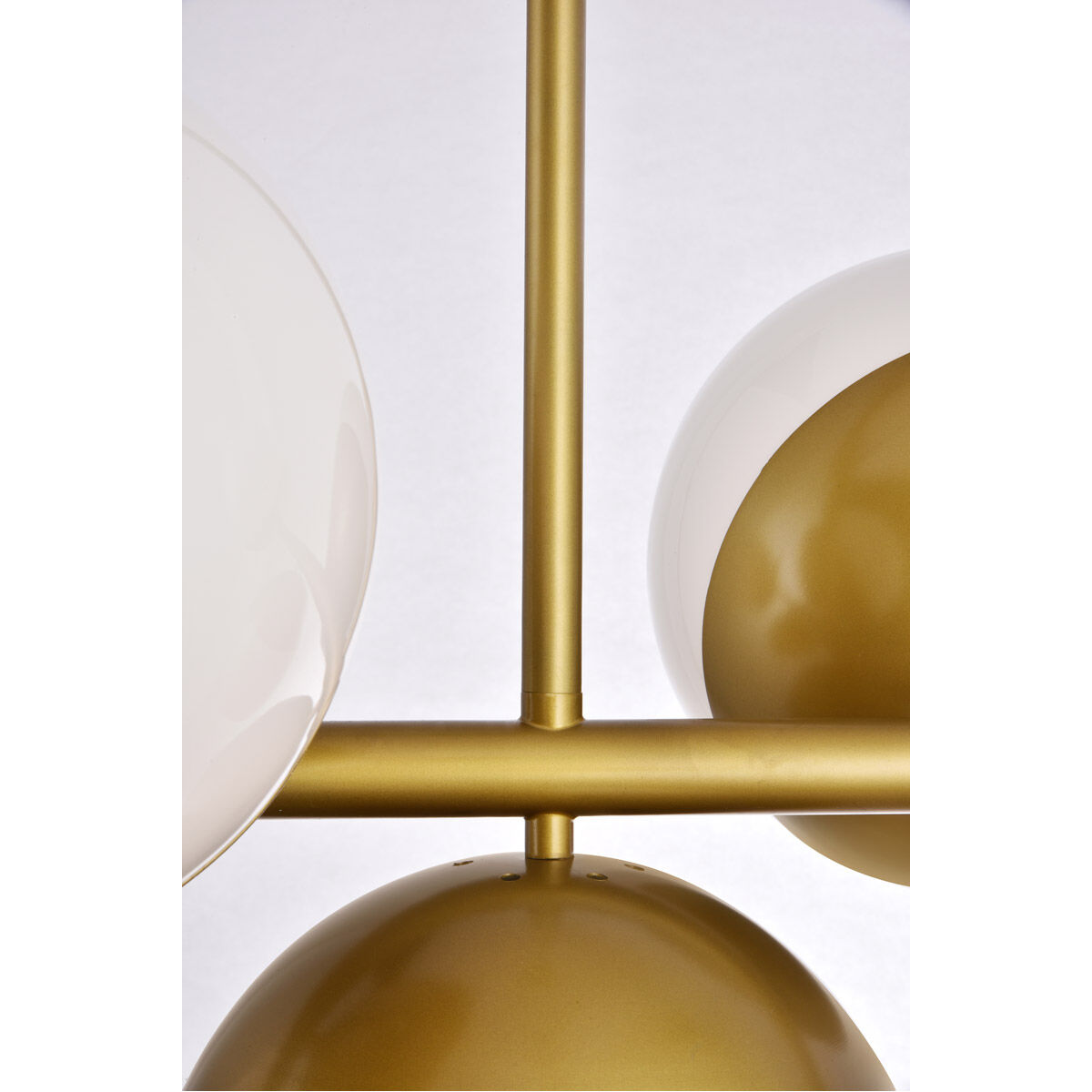 Eclipse 7 Light 43 inch Brass Pendant Ceiling Light