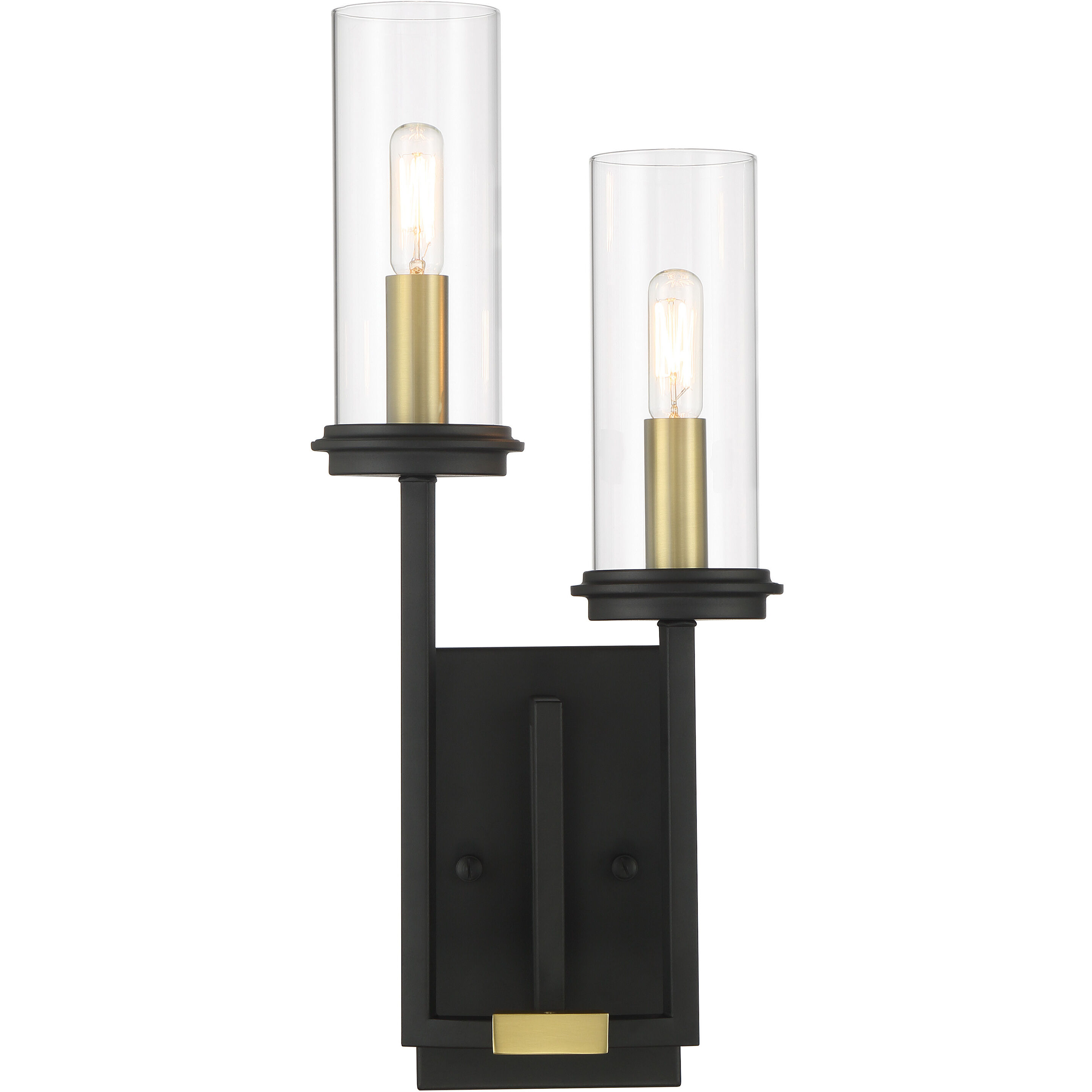 Hillstone 2 Light 8.25 inch Soft Brass And Sand Coal Wall Sconce Wall Light