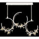 Azu LED 55 inch White Pendant Ceiling Light