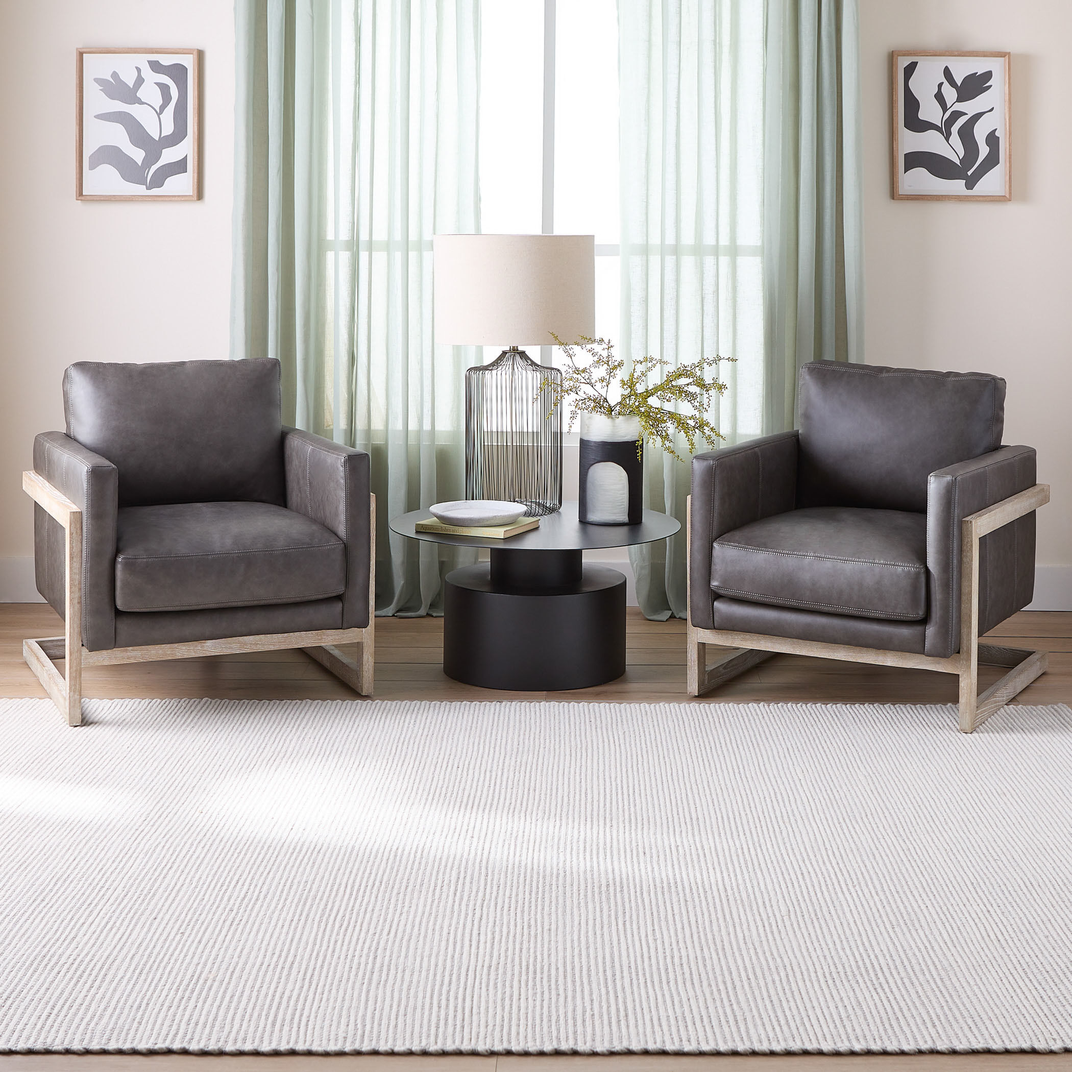 Saira 130 X 94 inch Neutral Rug in 8 x 11