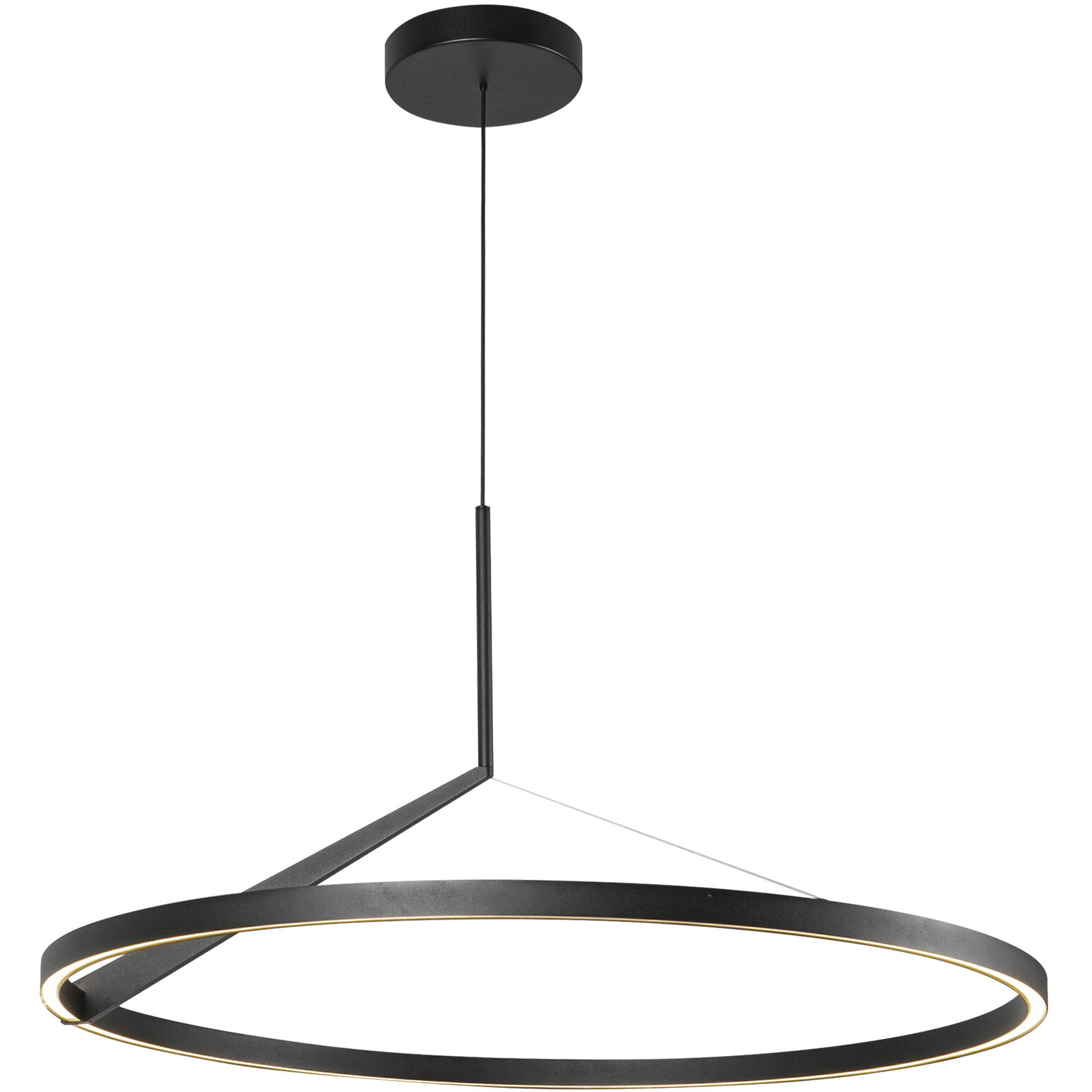 Roda Pendant Ceiling Light in Black