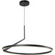 Roda Pendant Ceiling Light in Black